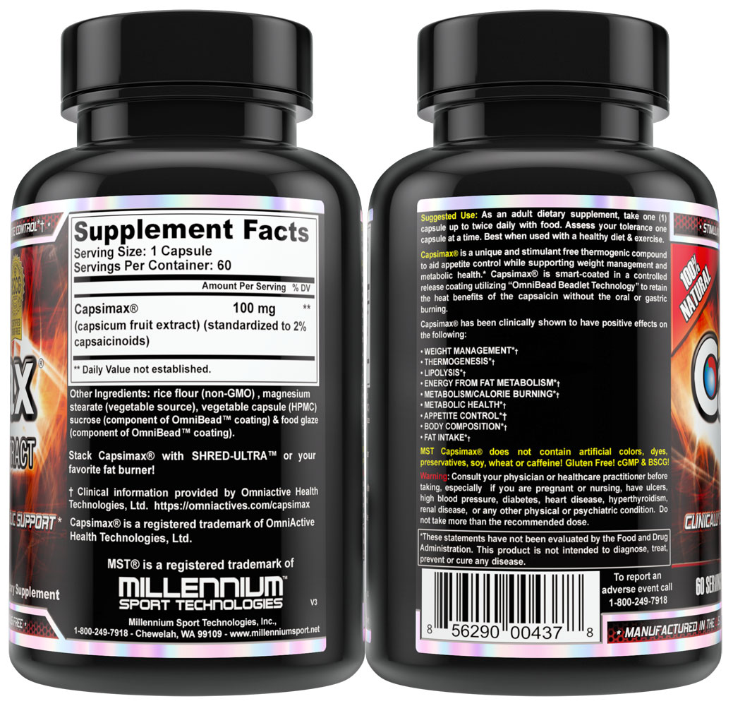 Millennium Sport Technologies Capsimax® 60 VCaps